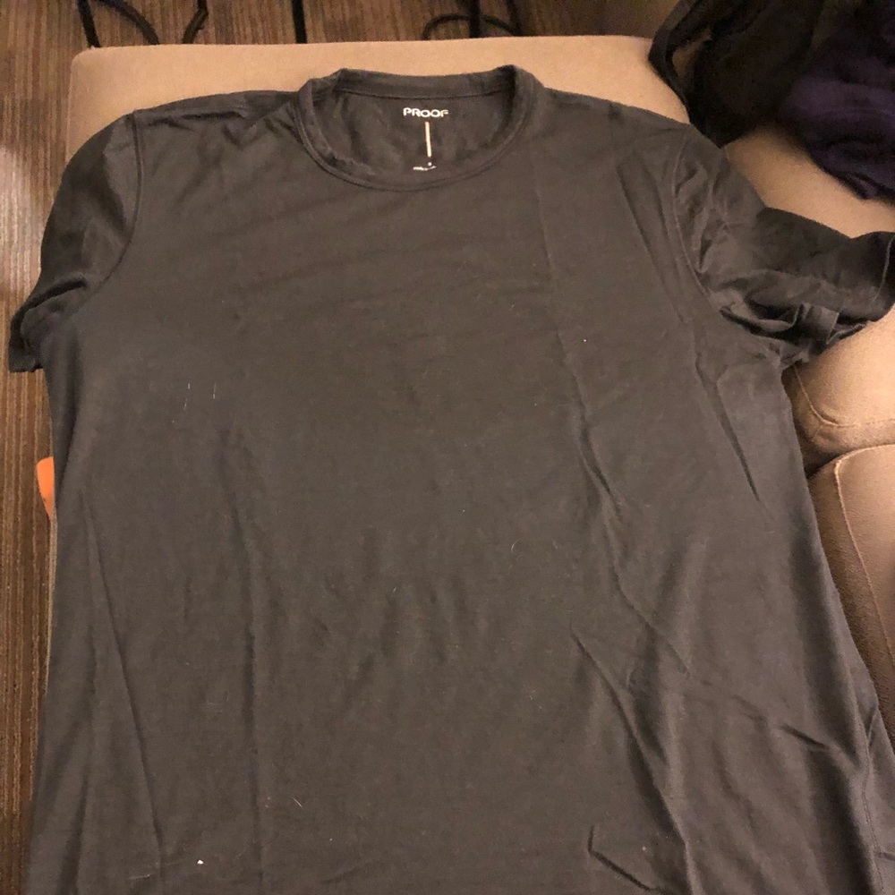 Proof 72 Hour Merino Wool Tee Men’s Small S Black